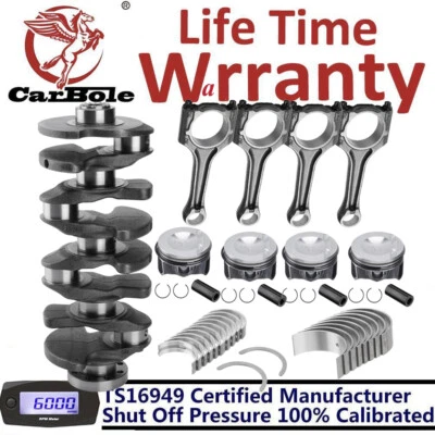 Engine Overhaul Rebuild Kit Crankshaft For 2.0 TSI Audi A3 A4 A5 A6 A7 Q3 TT TTS - Image 1 of 4