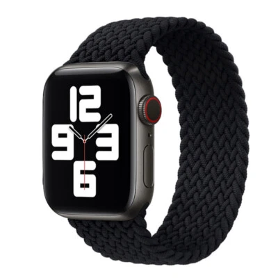 Nylon Solo Loop Band For Apple Watch 38/40/41/42mm Sport Elastic Braided Strap - Image 1 of 2