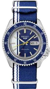Seiko 5 Sports 42.5 mm Blue Dial Men's Watch SRPK69 - Picture 1 of 5