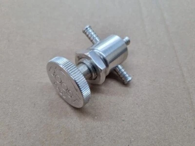 RENAULT 5 GT TURBO USED FORGE POLISHED ALLOY IN CAR BOOST ADJUSTER BLEED VALVE - Image 1 of 4