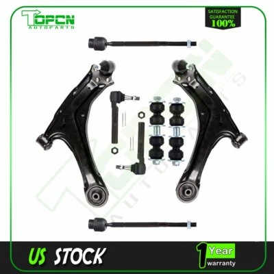 8pcs Complete Front Control Arm + Suspension Kit For 1997-2005 Pontiac Grand Am - Imagem 1 de 4