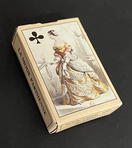 La Mode Parisienne Deck Of Playing Cards NEW UNUSED AIR FRANCE Vintage (#290) - Picture 1 of 9