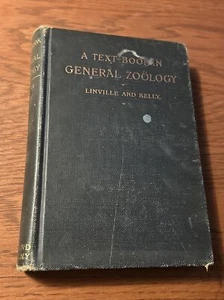 A Text-Book in General Zoology by Linville and Kelly - 1906 - HC - First Edition - Picture 1 of 4