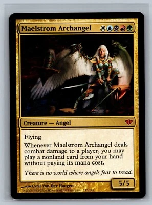 Magic The Gathering Conflux Maelstrom Archangel #115/145 MTG TCG CCG - Image 1 of 2