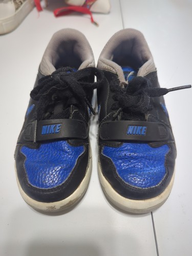 Nike Jordan Legacy 312 basse ""Nero Gioco Royal Bianco Grigio Cemento"" taglia 11 ragazzi