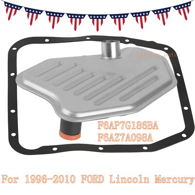 Transmission Filter Gasket Kit For FORD F150 Lincoln Mercury Expedition FT105 US - Image 1 of 4