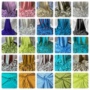 1mtr quality two tone taffeta superior bridalwear  fabric 58" wide  - Picture 1 of 40