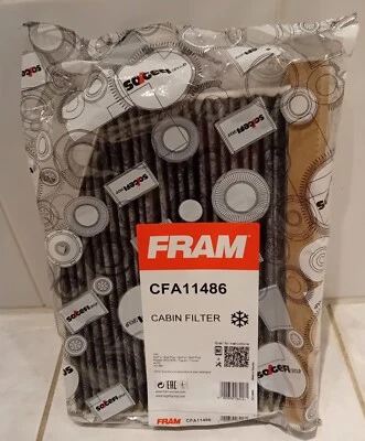 Filtre habitacle CFA11486 - VW Golf V, Golf Plus, Golf VI, Passat, Audi, etc. /NEUF - Photo 1/2