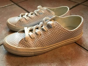 ❤️ Converse Chuck Taylor All Star Sneakers Donna - EU 36 - Bianche/Beige - Foto 1 di 6