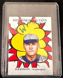 H A  2019 Federal League 1 of 1  Walter Johnson Artist Signed One of One - Picture 1 of 2