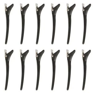 12PCS Hairdressing Hair Clips Salon Clamp Hair Styling - Picture 1 of 4
