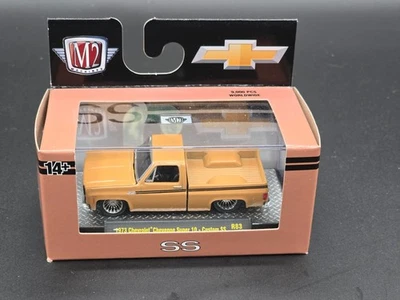 M2 Machines 1973 Chevrolet Cheyenne Super 10 Custom SS R83 Square Body Brown - Image 1 of 2