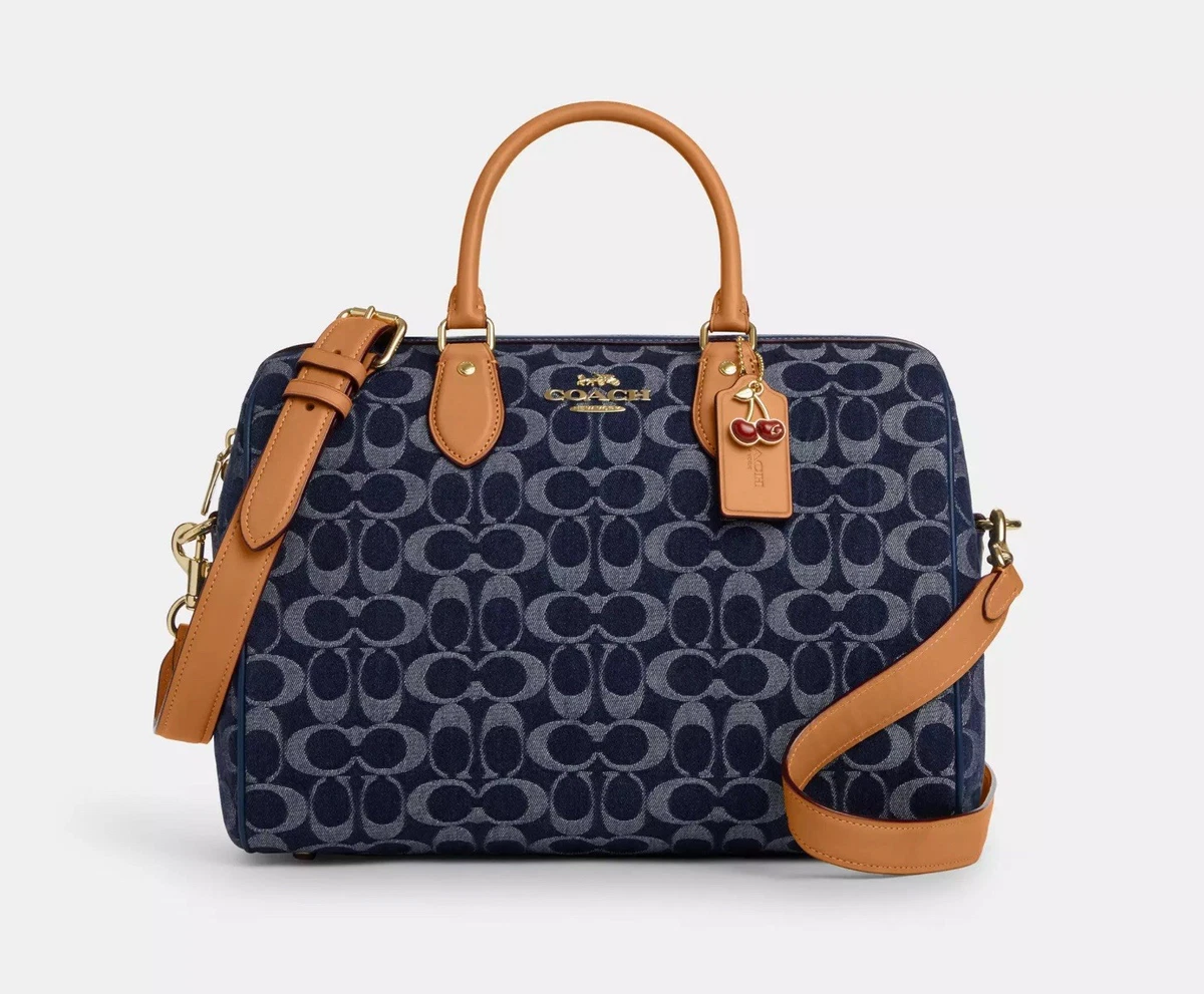Coach Denim Exterior Bags & Handbags for Women for sale - eBay