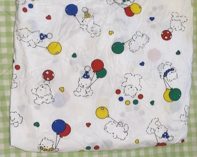 Sábana Cuna Ajustable Carter's De Colección Osos Circo Azul Rojo Amarillo Verde Usada en Excelente Condición Foto 1 de 2