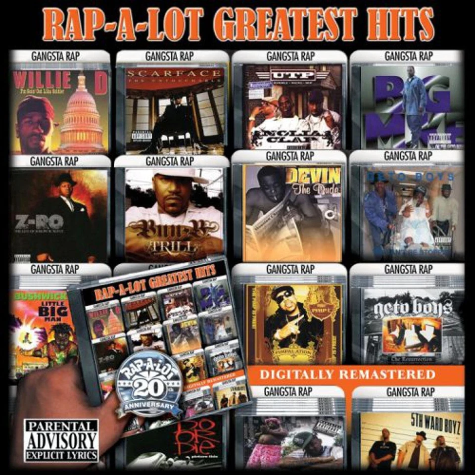 Various Rap A Lot Greatest Hits (CD) - Bild 1 von 1