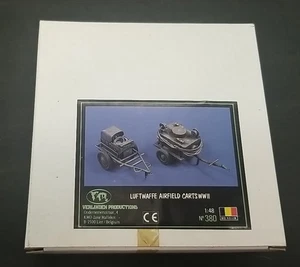 1/48 Verlinden Luftwaffe Flugplatzwagen WWII WW2 Modellbausatz Diorama - Bild 1 von 2