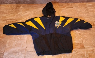 Vintage Notre Dame Apex one Jacket Fighting Irish 1990s Coat Sz Large 2 sided - Image 1 of 4