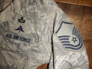USAF ABU Shirt Combat Weather  Early GWOT * Master HALO & Static Line Jumpmaster - Picture 1 of 6