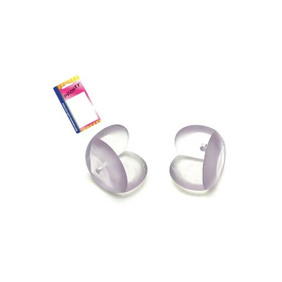 Paraspigolo angolare adesivo trasparente - mm.33x33 - in bl.2 pz. - 12 bl - Immagine 1 di 1