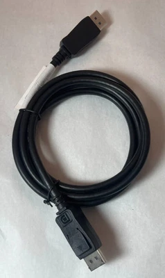 HP DisplayPort Cable - Part# 917463-001 - Genuine OEM Cable - free shipping - Image 1 of 4