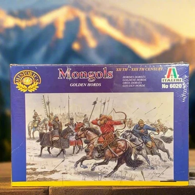 Italeri, Gaul Warriors, XIIth-XIIIth Century, No. 6020, 1:72 Scale, Model Kit, N - Image 1 of 4