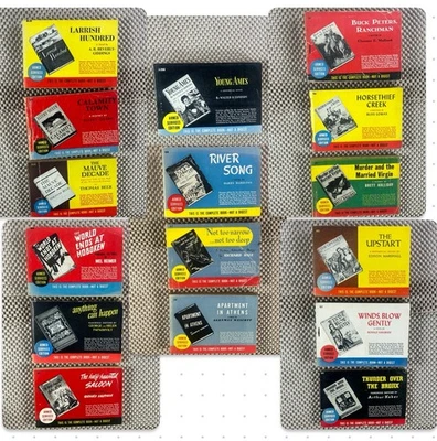 WWII Armed Services Editions Lot (16) ~ Classic Literature & Mystery ~ ASE Paper Foto 1 de 4