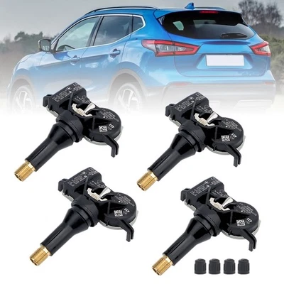 4X TYRE PRESSURE SENSOR TPMS 433MHZ 407004CB0A FOR RENAULT MEGANE KADJAR 2015-ON - Image 1 of 4