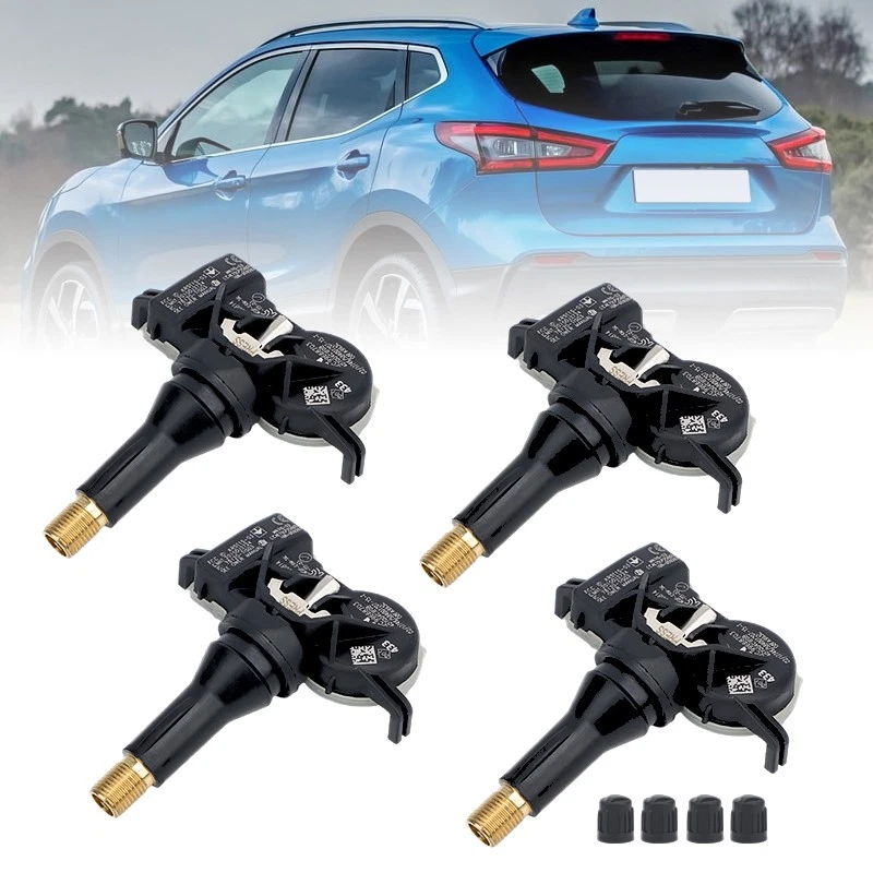 4X TYRE PRESSURE SENSOR TPMS 433MHZ 407004CB0A FOR RENAULT MEGANE KADJAR 2015-ON - Image 1 of 4
