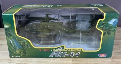 Vintage Motor Max No. 76339 AH-64 Longbow Apache Diecast Metal & Plastic NIB - Image 1 of 4