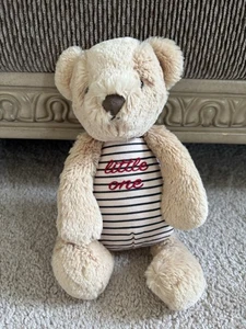 Jellycat "Little One" hellbraun Teddybär Rassel Glockenspiel Plüschtier Stofftier Baby Spielzeug 12 Zoll - Bild 1 von 8