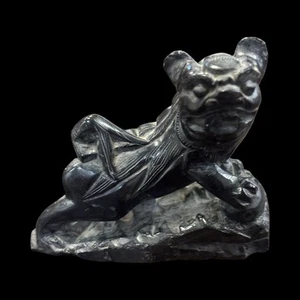 Vintage SoapStone Foo Dog Figurine - Picture 1 of 4