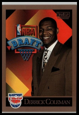 1990-91 SkyBox #362 Derrick Coleman - Image 1 of 2