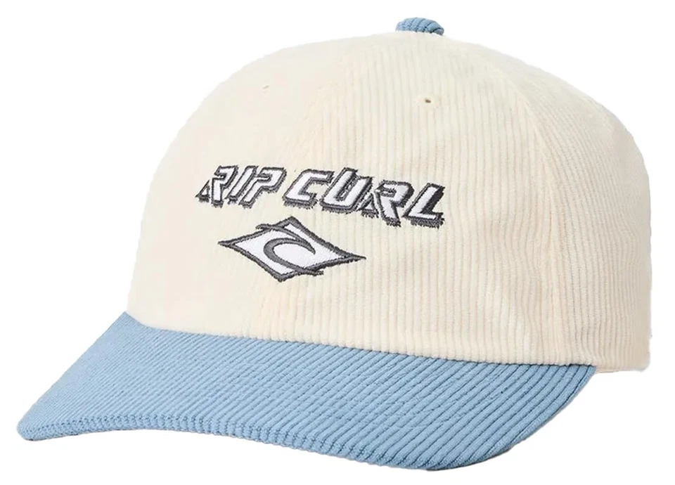 Sombrero Ajustable Diamante Rip Curl - Hueso/Azul Brillante - Nuevo Foto 1 de 1