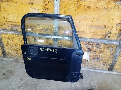 BLACK Passenger Right Front Full Door from 2006 Jeep TJ Wrangler 10588434 - Image 1 of 4