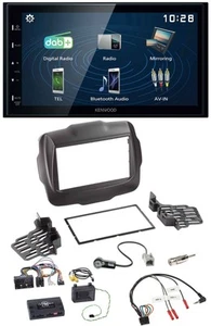 Kenwood 2DIN Bluetooth Lenkrad USB DAB Autoradio für Jeep Renegade ab 2015 - Bild 1 von 10