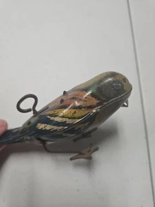 Ohio Kunst Dose Aufziehen Picken Vogel Pat'd Dezember 1927 Funktioniert 5" x 1,75" Breite x 2,5"  - Bild 1 von 6