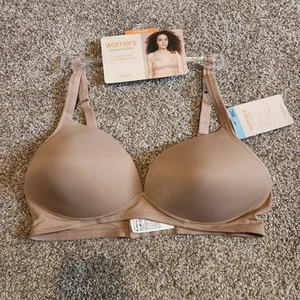 Warner's Women's Wireless T-Shirt Bra - Picture 1 of 2