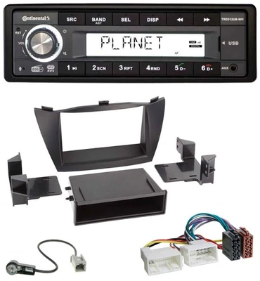 Continental USB 1DIN AUX DAB MP3 Autoradio für Hyundai ix35 (LM, 2010-2013) - Bild 1 von 4