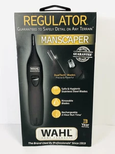 NewWAHL Regulator Manscaper Trimmer Rechargeable Washable Blades Grooming Kit - Picture 1 of 5