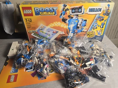 LEGO 17101 BOOST Creative Toolbox NEW Retired Open Box Sealed Bags 5in1 Complete - Image 1 of 4