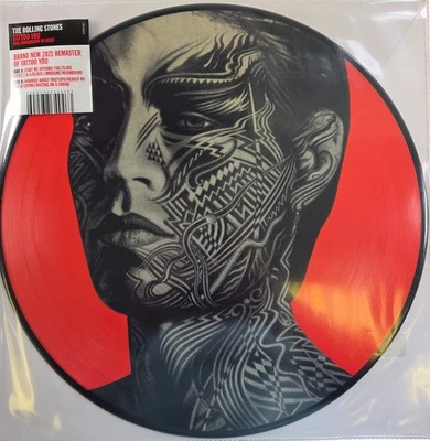 Rolling Stones Tattoo You LP Album Vinyl Record Picture Disc 2021 Remastered - Image 1 of 4