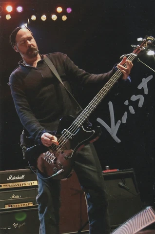 Krist Novoselic Signed 4x6 Photo Nirvana 5 COA Cover