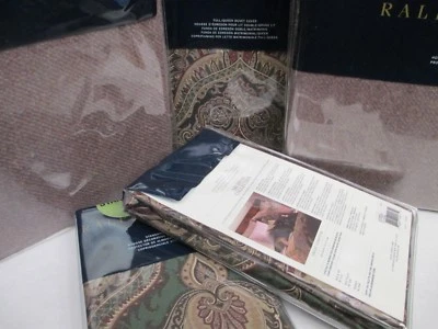 Juego de funda nórdica Ralph Lauren 5 piezas púrpura Great Compton Westport - Completo/Reina Foto 1 de 4