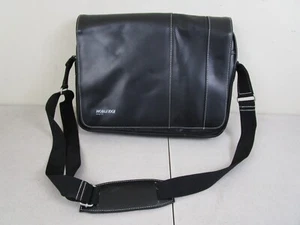Mobile Edge 14" Slimline Chromebook/Ultrabook Laptop schwarz Leder Messenger Bag - Bild 1 von 9