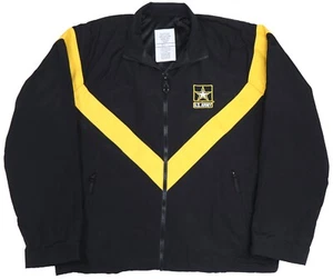 XLARGE - US ARMY Herren APFU Jacke Army Black and Gold PT Fitness Windbreaker - Bild 1 von 1