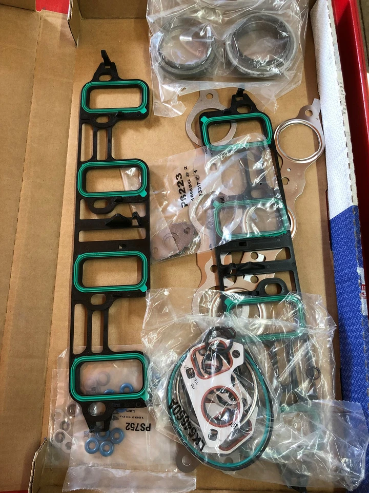 KIT DE JUNTA DE CUBIERTA DE DISTRIBUCIÓN COLECTOR DE ESCAPE MOLLE PARA MOTOR GMC CHEVY 2008-13 6,0 L Foto 1 de 4