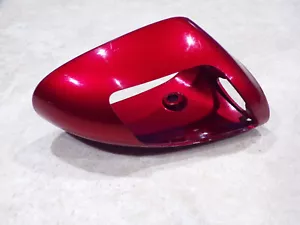 Honda CBR 1100 Blackbird right mirror cover casing surround candy red VGC - Picture 1 of 4