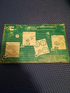 Cummins ISB Diesel Engine Owner Operator Operation Maintenance User Guide Manual - Picture 1 of 2