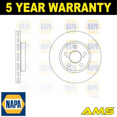 Disco de freno delantero NAPA 4351247030 1,5 compatible con Toyota Prius 2004-2009 Foto 1 de 2