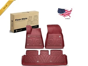 Automotive Car Floor Mats All Weather Replacement for Tesla Model 3 2017-2023 - Picture 1 of 4